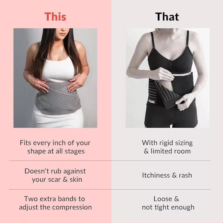 MamaWay - Nano Bamboo Postnatal Recovery & Support Belly Band