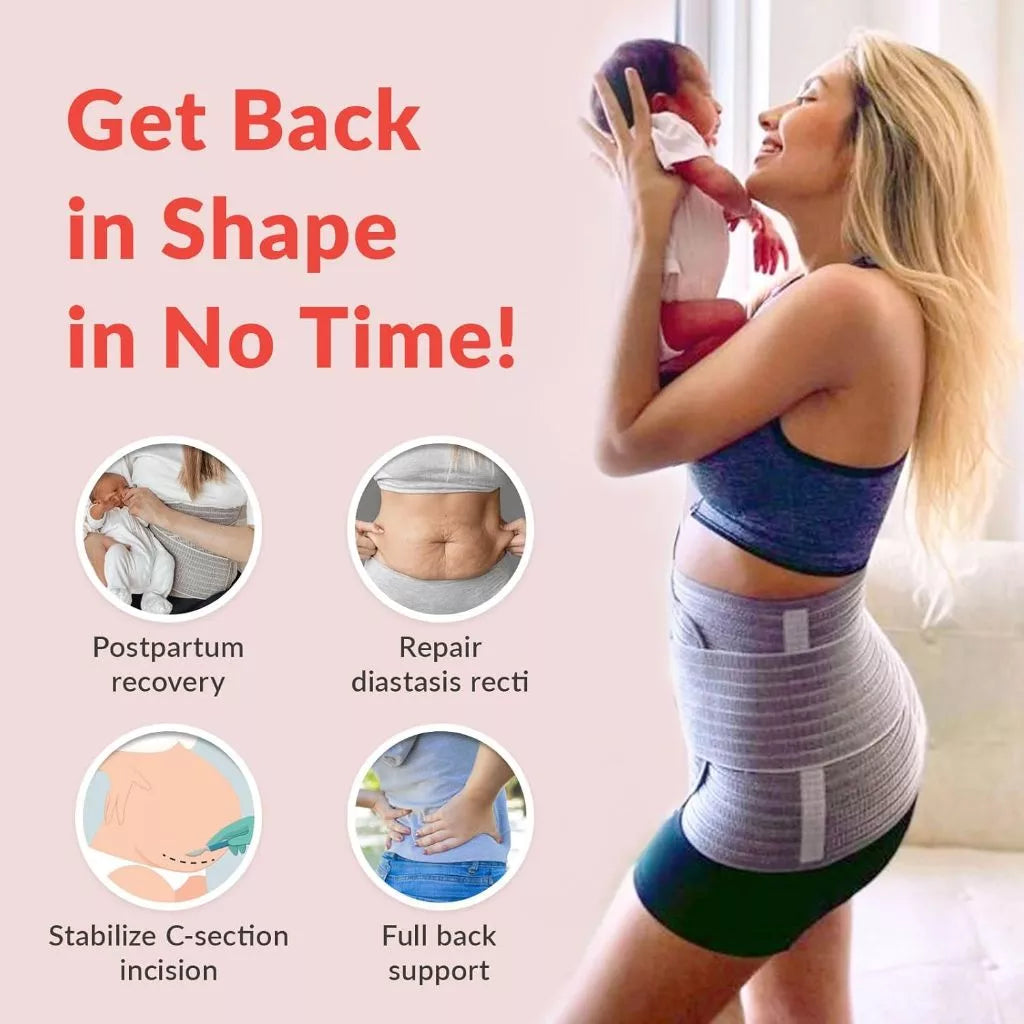 MamaWay - Nano Bamboo Postnatal Recovery & Support Belly Band